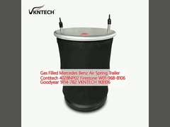 Pedernal llenado gas W01-968-8106 Goodyear 1R14-782 VKNTECH 1K8106 de Mercedes Benz Air Spring Trailer Contitech 4028NP02