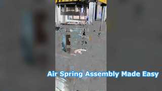 ¿Cómo se puede montar la placa superior de la cámara de aire? ven a visitar el taller de Vkntech