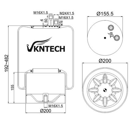 El motor de la unidad de carga no se puede utilizar para el transporte de vehículos.320.04.21 Contitech 4390NP03 Sustitución por VKNTECH 1K4103 MERCEDES BENZ AIR SPRING ATROS MP2 MERCEDES BENZ A 942.320.04.21 Contitech 4390NP03